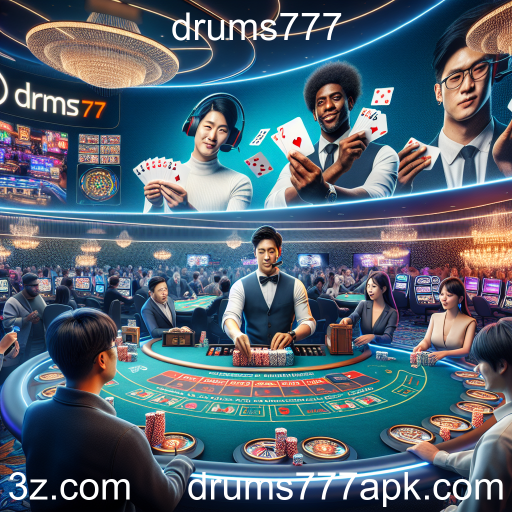 A Experiência dos Cassinos Ao Vivo no Drums777